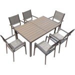 7-Piece Weather-Resistant Patio Dining Set