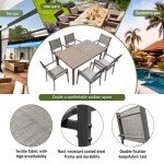 7-Piece Weather-Resistant Patio Dining Set
