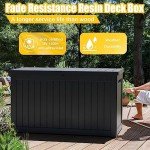 230 Gallon Waterproof Outdoor Storage Deck Box