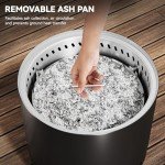 YITAHOME Smokeless Portable Fire Pit for Patio