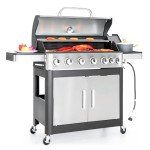 Captiva Designs 6-Burner Propane BBQ Grill