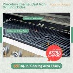 Captiva Designs 6-Burner Propane BBQ Grill