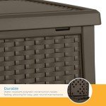 Suncast 13 Gallon Outdoor Storage End Table
