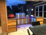 Stainless Steel Double Access BBQ Grill Doors