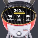 Char-Broil® Patio Bistro® Electric Grill, Red