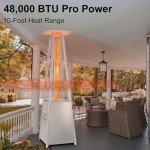 Hykolity 48000 BTU Glass Tube Patio Heater