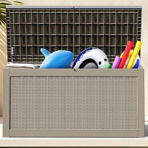 XXL Resin Outdoor Storage Box and Seat