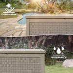 XXL Resin Outdoor Storage Box and Seat