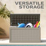 XXL Resin Outdoor Storage Box and Seat