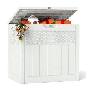 Weatherproof 33 Gallon Outdoor Storage Box