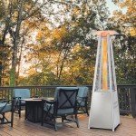 Hykolity 48000 BTU Glass Tube Patio Heater
