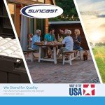 Suncast 99 Gallon Wicker Outdoor Storage Chest