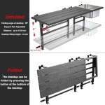 GDLF Adjustable Outdoor Bar Table with Ice Bucket