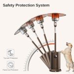 EAST OAK 48,000 BTU Outdoor Patio Heater