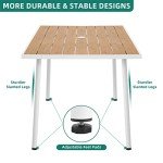 7-Piece Rattan Patio Dining Set for Outdoors