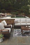 Ashley Paradise Trail Outdoor Patio Sofa Set