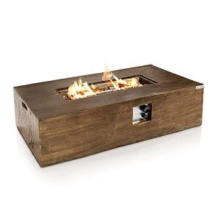 SereneLife 54" Outdoor Propane Fire Pit Table