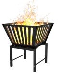 Portable 17-Inch Outdoor Fire Pit for Camping