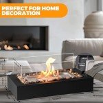 Portable Rectangle Fire Pit with S'mores Kit