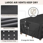 Heavy Duty Waterproof Patio Furniture Covers (Black)