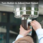 EAST OAK 48,000 BTU Outdoor Patio Heater