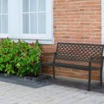 Xalvora 50" Weatherproof Outdoor Garden Bench