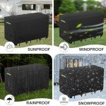Waterproof Cover for 7-Piece Bar Height Dining Set