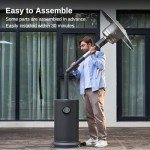 EAST OAK 48,000 BTU Outdoor Patio Heater