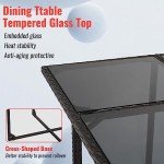 9-Piece Space-Saving Outdoor Patio Furniture Set