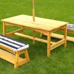 KidKraft Kids Outdoor Patio Table with Umbrella