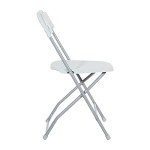Light Grey 5-Piece Folding Table and Chair Set