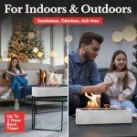 Houswise Portable Tabletop Fire Pit for S'mores