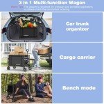 Raynesys 3-in-1 Collapsible Wagon and Bench