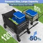 Raynesys 3-in-1 Collapsible Wagon and Bench