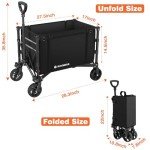 Raynesys 3-in-1 Collapsible Wagon and Bench
