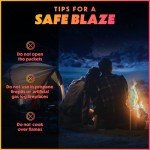 Color Changing Fire Packets - 25 Pack