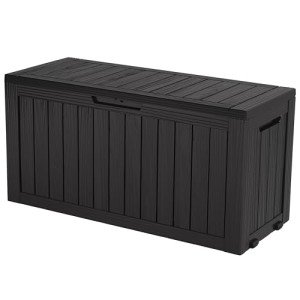 Large Waterproof Deck Box for Outdoor Storage