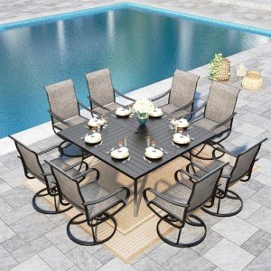 Sophia & William 9-Piece Outdoor Dining Set