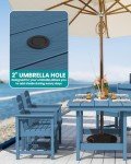 6-Person Outdoor Dining Set with Cushions