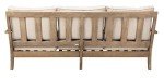 Martinique Natural & White Outdoor Patio Sofa