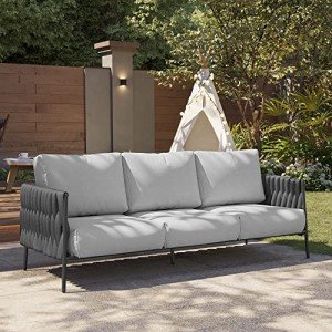 East Oak Outdoor Sofa with Thick Cushions