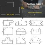 Customizable Outdoor Bench Cushion - Waterproof & Non-Slip