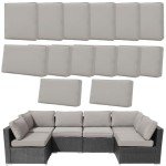 14-Piece Outdoor Sofa Cushion Cover Set