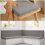 Custom Bench Cushion for Bay Window or Patio