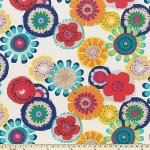 Bright Floral Indoor/Outdoor Accent Throw Pillows - 2 Pack