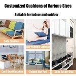 Custom Bench Cushion for Bay Window or Patio