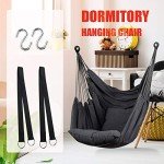 Hommtina Hanging Rope Swing Hammock Chair - Gray