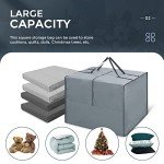 Boyspring Waterproof Outdoor Cushion Storage Bag - Grey