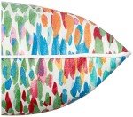 Blue Zinnia Lumbar Throw Pillows, 2-Pack