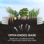 Oval Galvanized Raised Garden Bed Kit for Outdoors